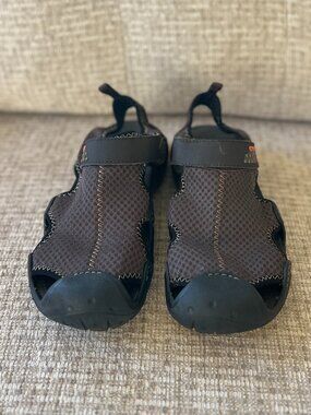 Crocs Men's Swiftwater Mesh Fisherman Deck Sandals: Size 11